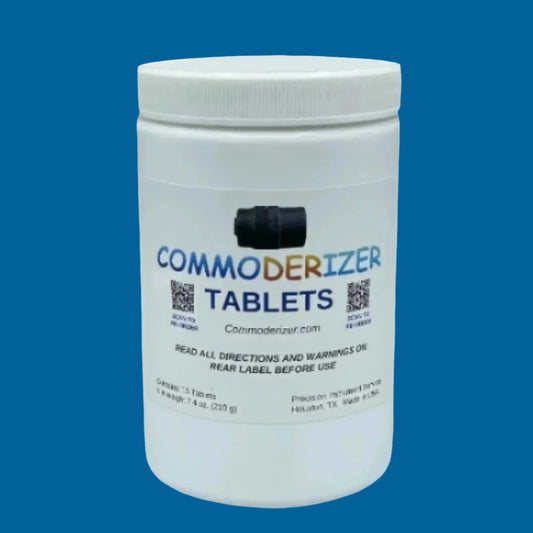 New packaging for Cmmoderizer tablets.